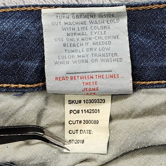 Torrid Jeans Womens 16S SHORT Blue Mid Rise Skinny Ankle Stretch Denim Casual - Picture 7 of 12